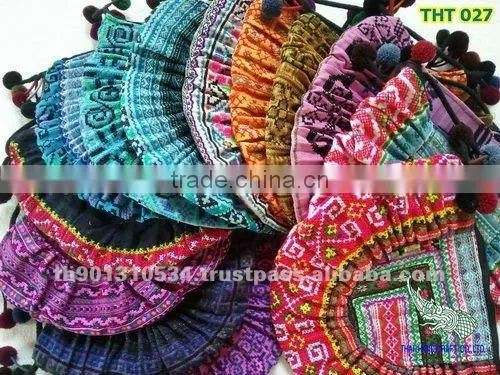 Thai Embroidered HMONG Hill Tribe Shoulder Bag Cross Body Bag
