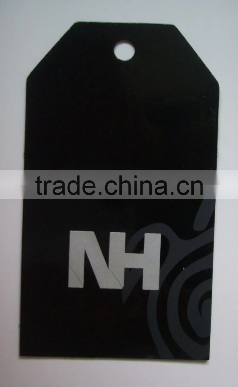 Customized jeans hang tag