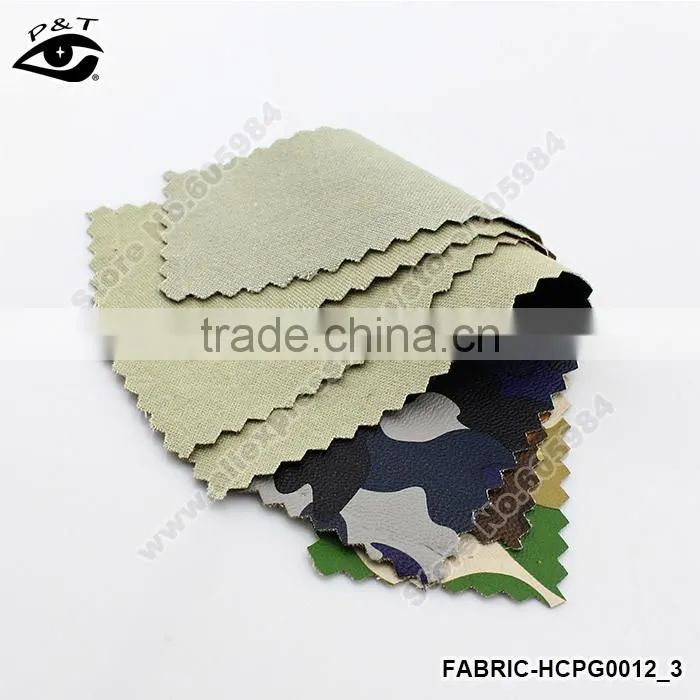 Colorful Synthetic Leather PU leather with artificial cotton fabric for clothing shoes bags