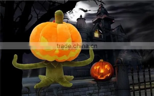 2015 Hot selling World of Warcraft Pumpkin Dolls WOW plush toys Halloween gifts wholesale price