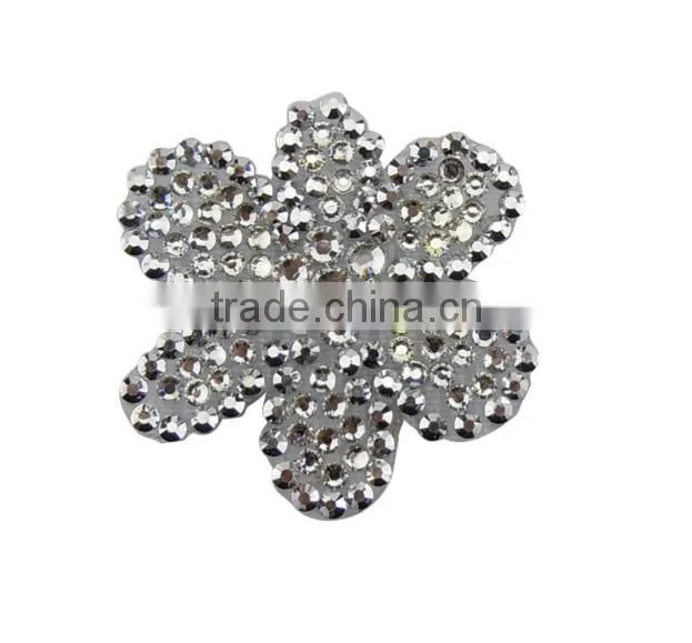 Wholesale Flower Findings and Accessory w Crystal,Fashion Beautiful Flower Jewelry Accessory for Jewelry Making on Factory Price