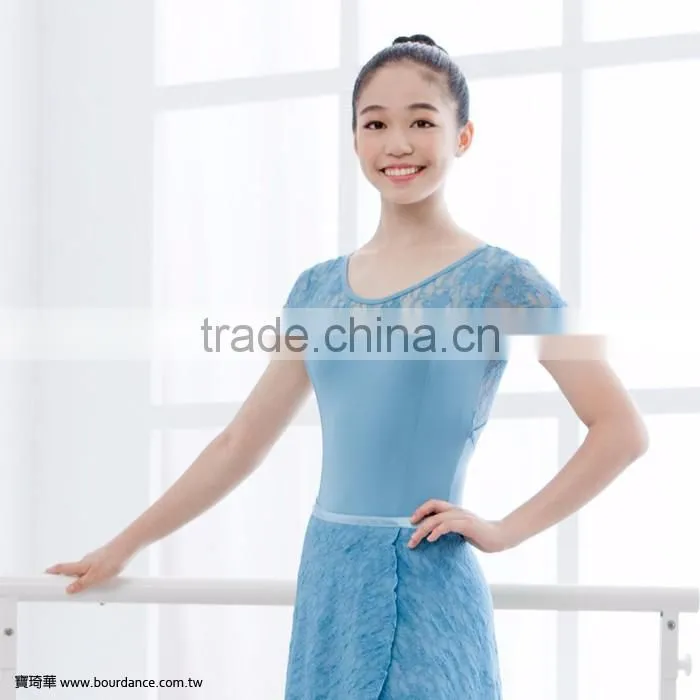Children lace ballet dance leotards