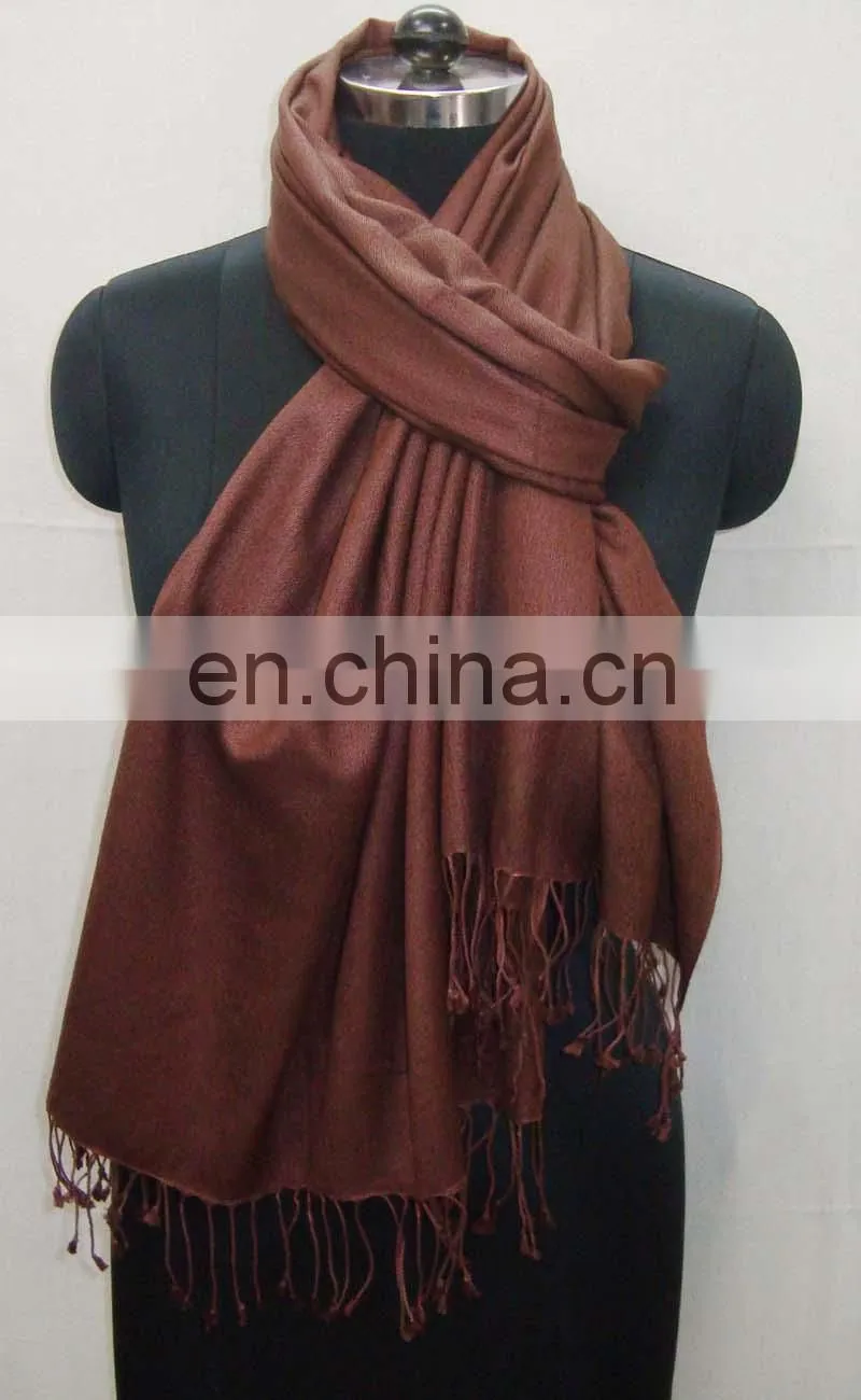 Silk Wool pashmina winter shawl and Scarf Shawls