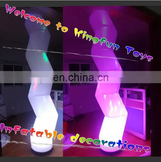 Yard promotion stand ball with LED