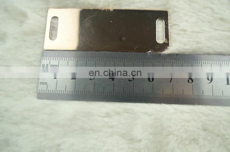 2015 wholesale lower price metal bar trim for ladies dress