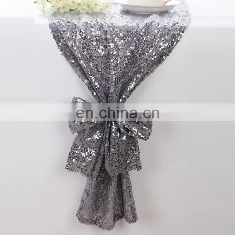 TR010C wholesale cheap made in china red satin table runners for weddings