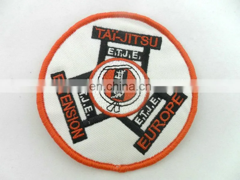 cool fashion taekwondo embroidered emblems