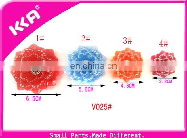 High quality custom design shoes accessories flowers