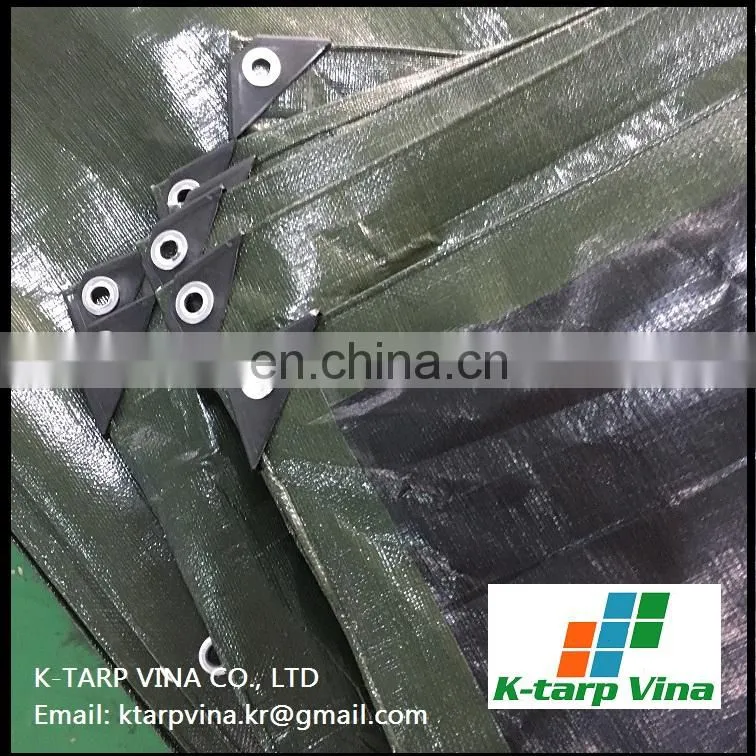 Olive Green/Black, Heavy duty tarpaulin, Korean Standard, water proof, Cheap, Durable Tarp