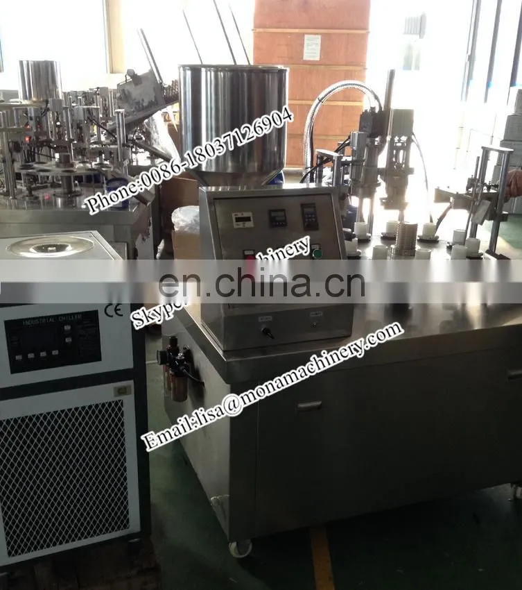 Automatic Plastic Toothpaste, Cleansing Milks Tube Filling and Sealing Machine with CE Certificate