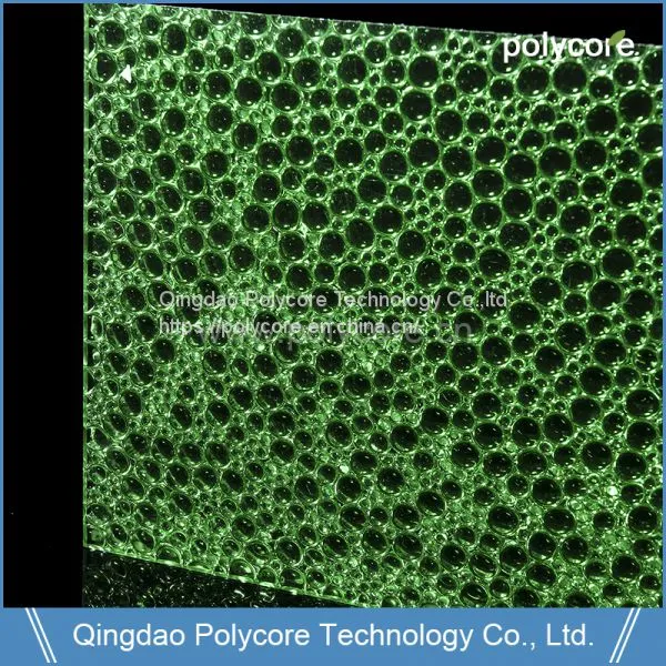 Polycore PC honeycomb sandwich panel Dripan irregular core 10