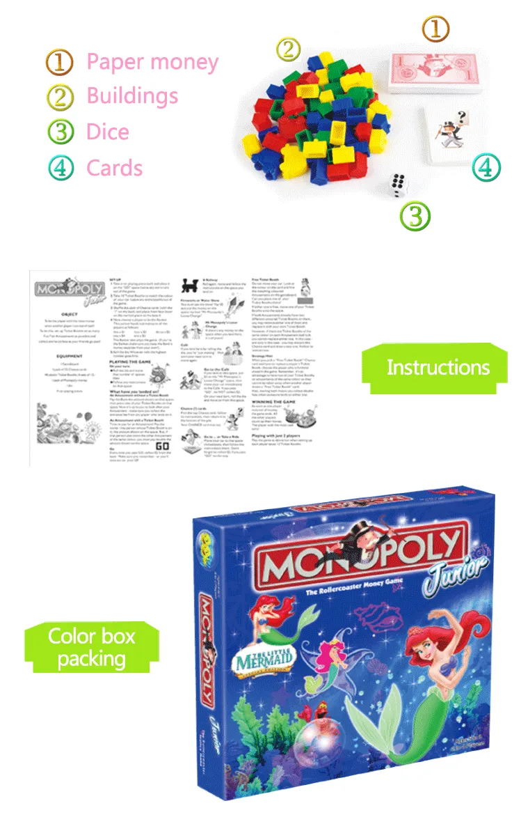 2016 new products for kid to play card games