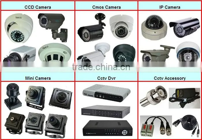 1/4" CCD SENSOR 700TVL with IR-Cut Filter CCTV CAMERA