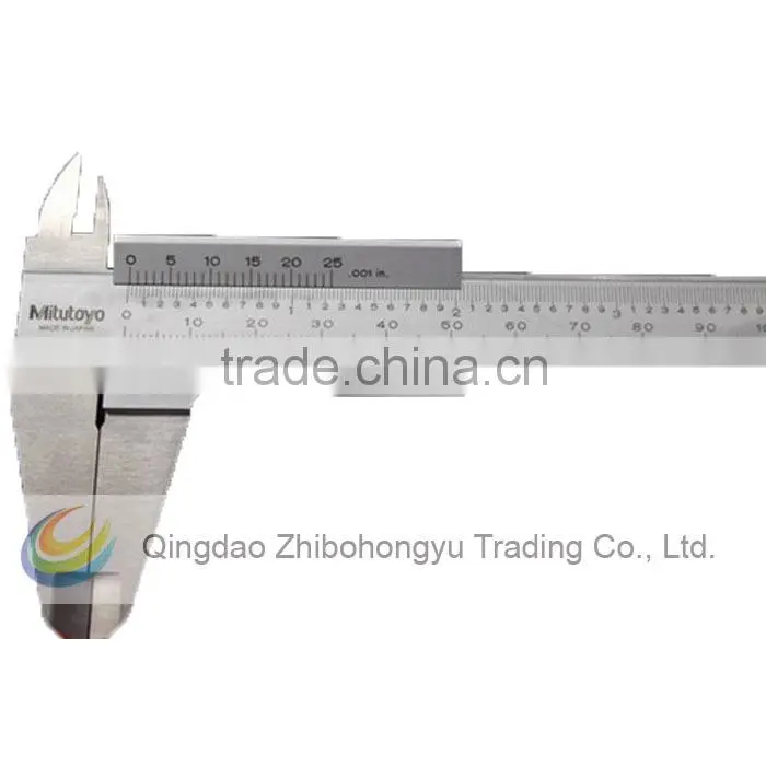 Mitutoyo 530-501 Vernier Caliper, Stainless Steel, 0-600mm Range, +/-0.1mm Accuracy, 0.05mm Resolution