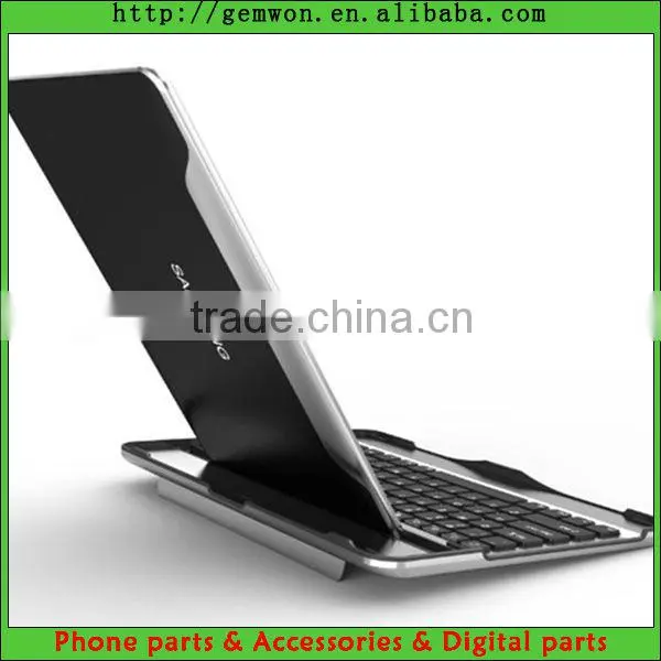 Bluetooth Keyboard Aluminum Case for Samsung Galaxy Tab10.1 P7510 P7500 + Film