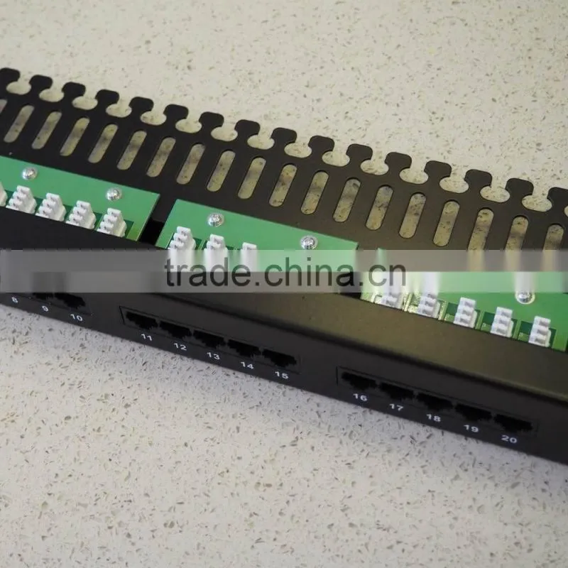 CAT.3 25 Port Network Patch Panel