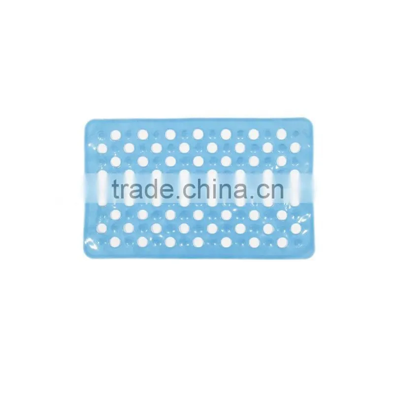 crystal bath mat with round holes YJ-8217