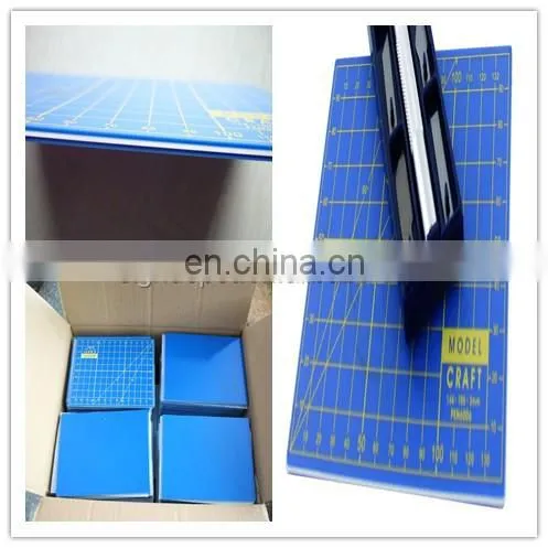 Weldon Professional Custom Logo Self Healing Pvc 3 Layers Double Side Cutting Mat