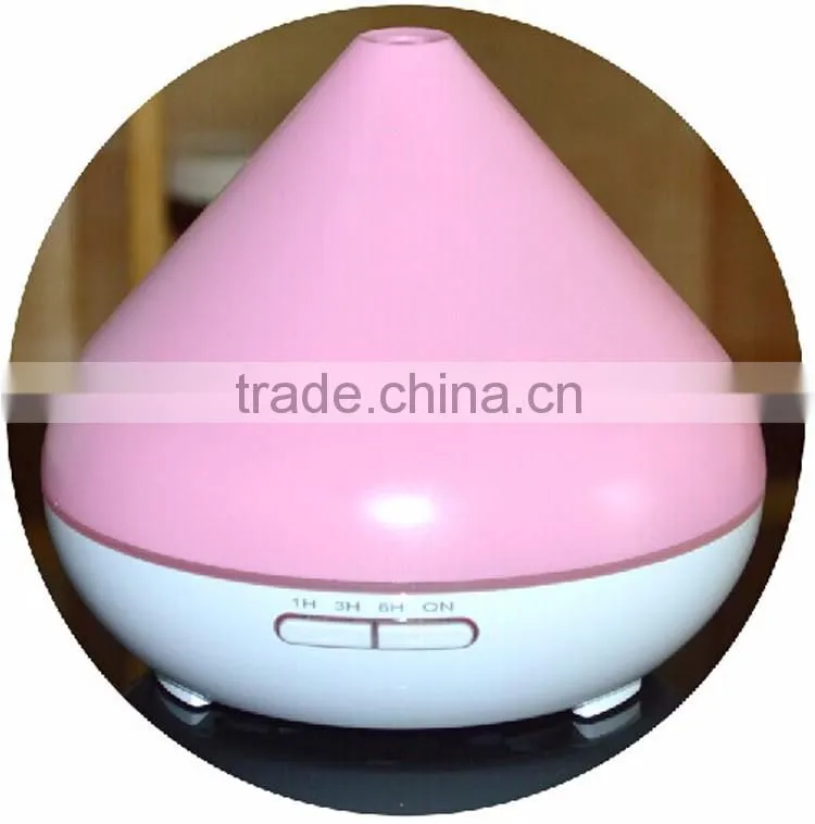 2016 Hot Sale Low Noise Aroma Water Mist Diffuser with Rainbow Lights Household Appliance