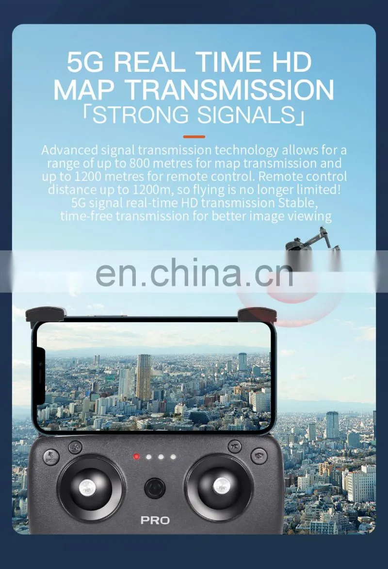SG908 PRO 4K camera can foldable 3 axis gimbal camera EIS anti-shake smart follow headless mode drone