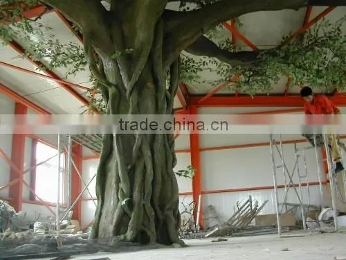 newest high quality best decorative artificial banyan tree,fake ficus tree on sale