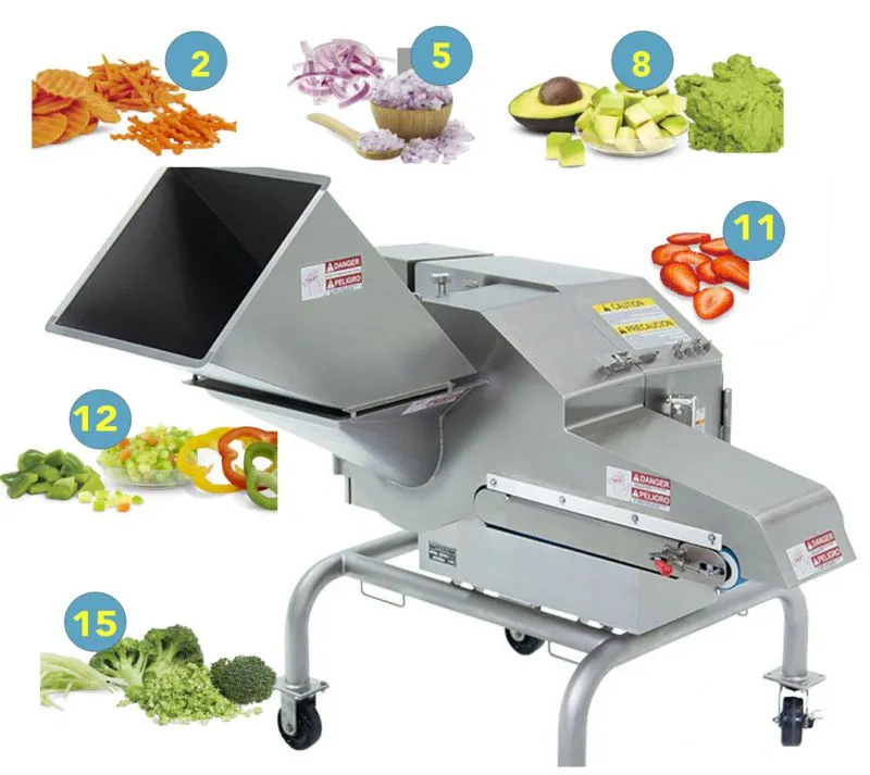 All Kinds of Meat Processing Slicing and Dicing Automatic Cube Cutting Machine Machine Chicken Liver Cube Dicer Cutting Machine