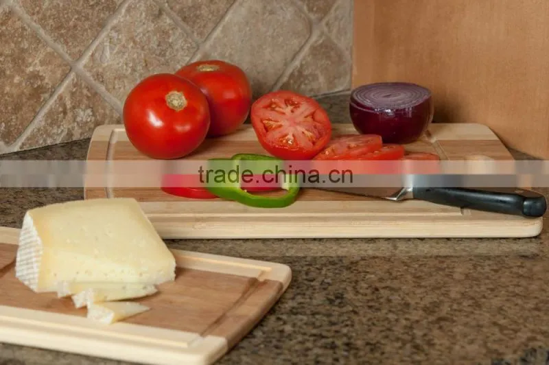 High-grade wooden cutting board for food