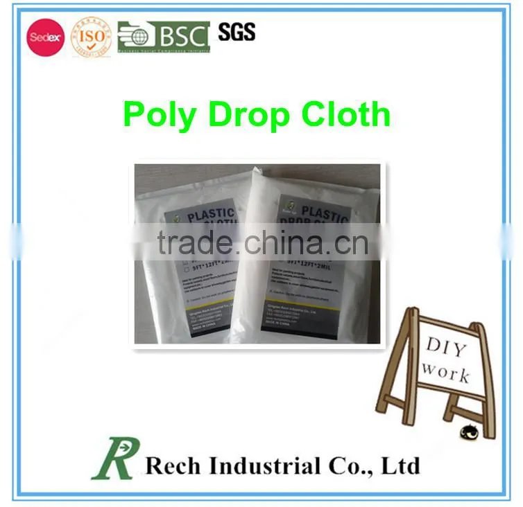 manufacturer of 100% LDPE Drop cloth/cover sheet