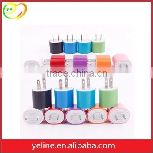 S4 dual USB adapter, 2.1A S5 wall charger, S6 candy color adapter