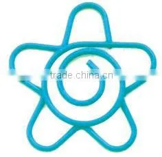 Promotion star printed paper clip