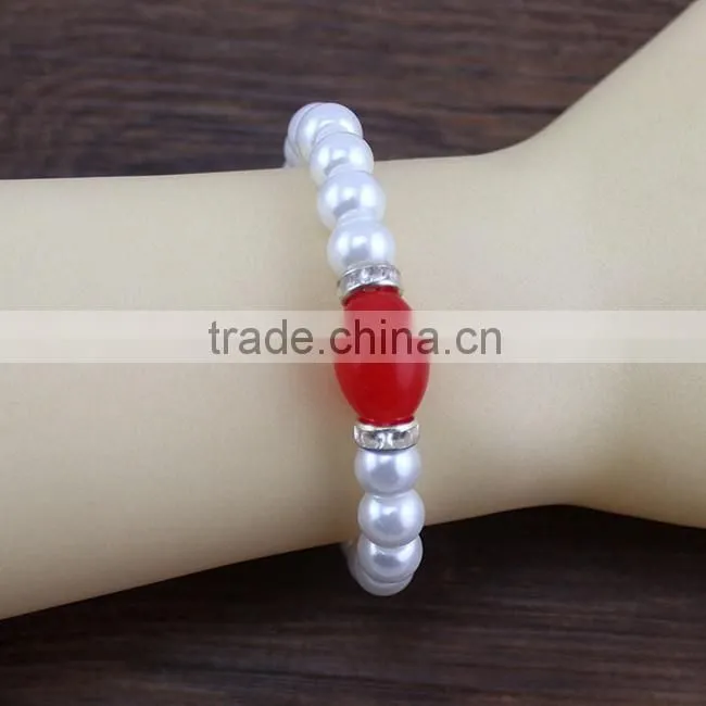 2015 fake pearl bracelet wholesale