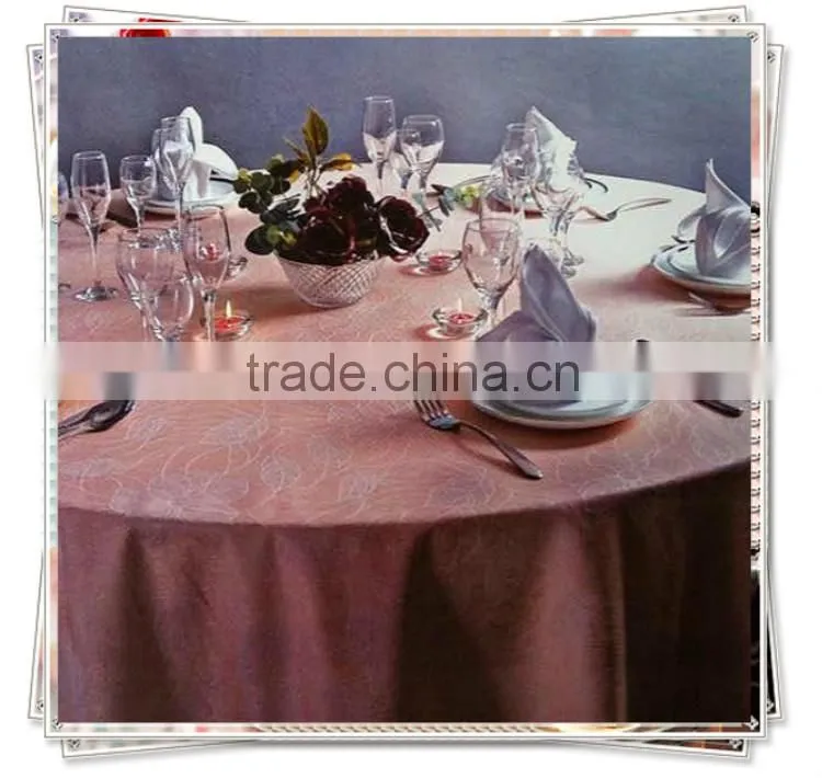 100% polyester table cloth factory used