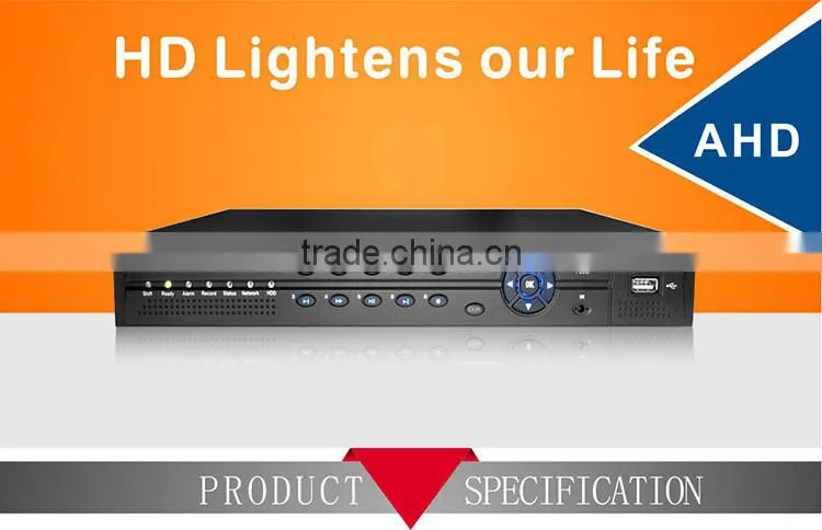 Hot sale 720P Real time Economic cctv dvr system 8ch ahd dvr