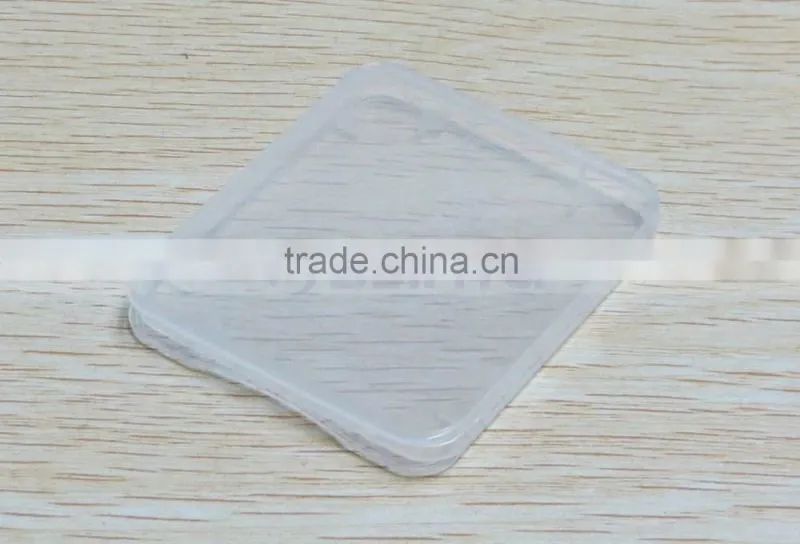Transparent Eco-Friendsly Plastic Case CF Card Box Memory Card Case
