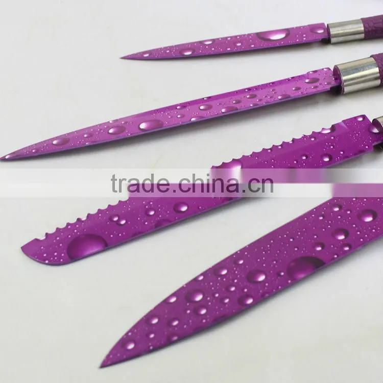 Non-stick printing knife set