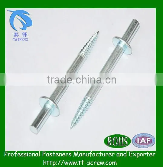 drilling tail screw with special bolts and zinc plated