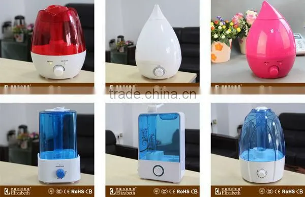 2016 Amazon1.5L free sample essential oil ultrasonic Humidifier