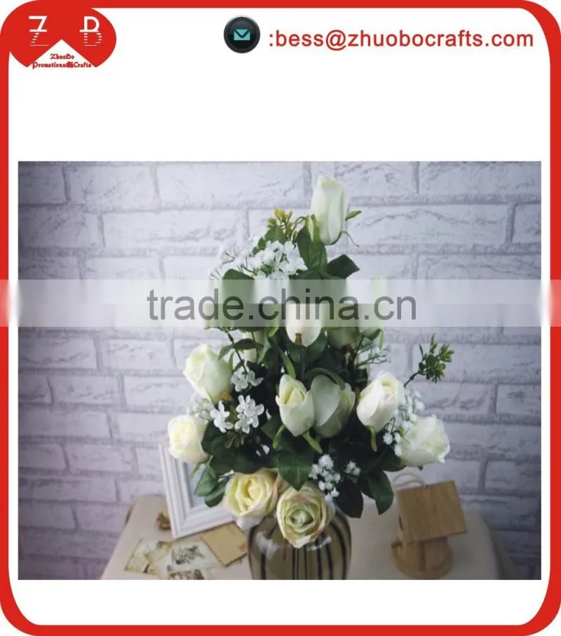 Artificial flower rose wholesale