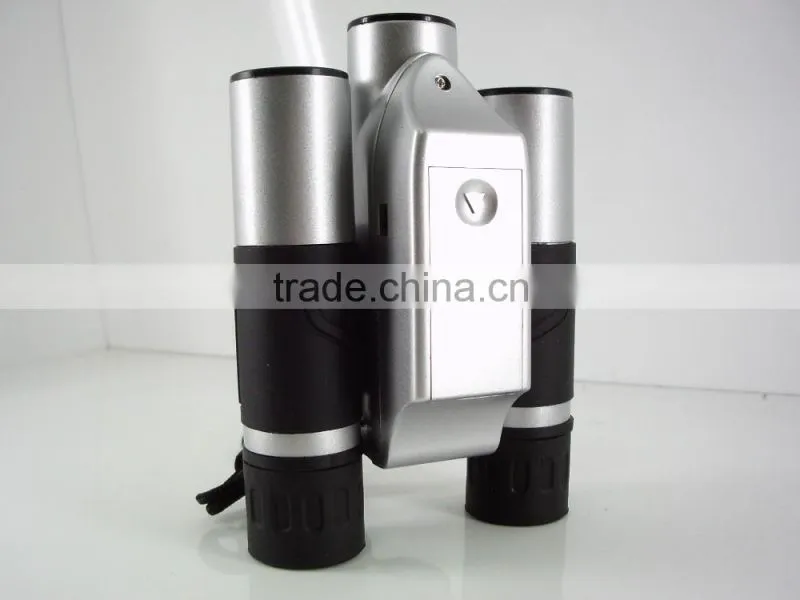 2016 factory price high quality 300k/25mm objective lens binoculars combind with digital camera for outgoing or traveling
