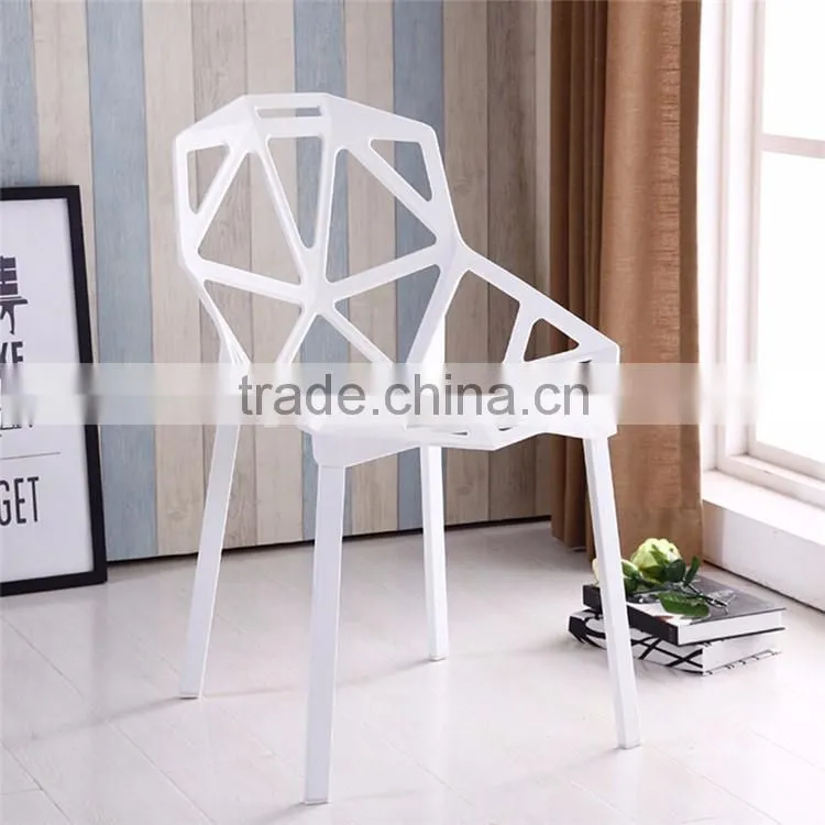 Wholesale Modern Colorful Stacking Dining Living Room Famous Design Pp Plastic Chair
