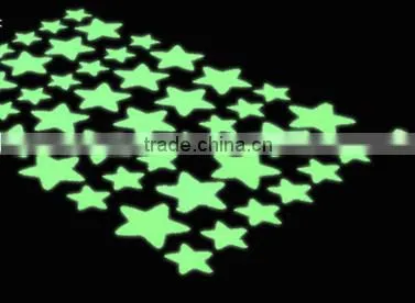 Hot sale wholesales Cartoon noctilucent stick/luminous stickers