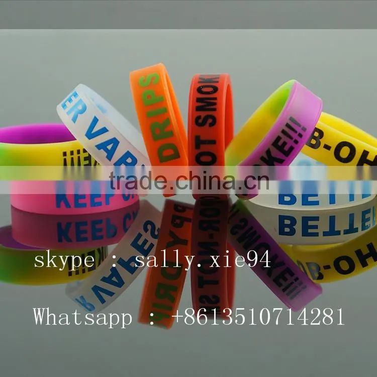 silicone vape band checp vape band circle ring nonstick silicone vape band
