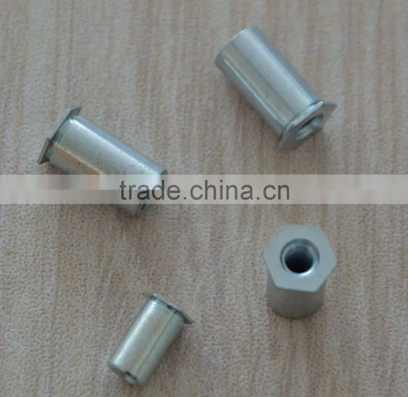 ISO 9001-2008 2015 high quality zinc plated hex nut ,made in china
