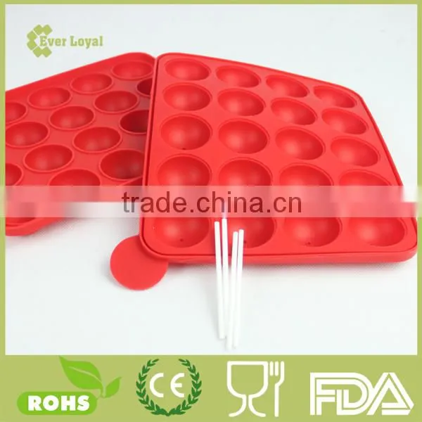 Silicone cake pops molds silicone lollipop
