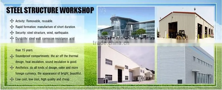 large span prefabricated high rise turnkey steel warehouse