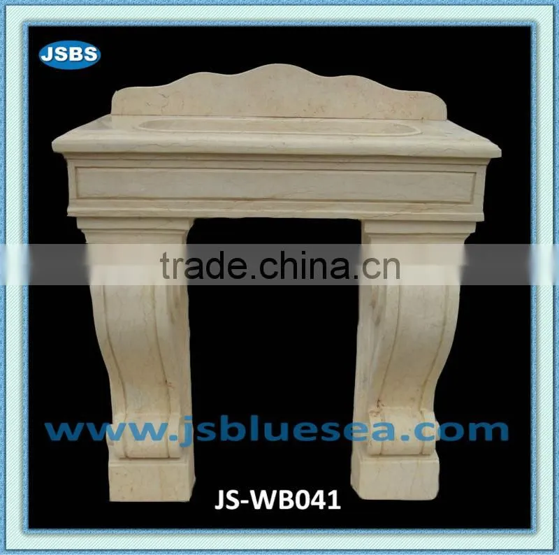 hand carved natural stone wash basins pedestal