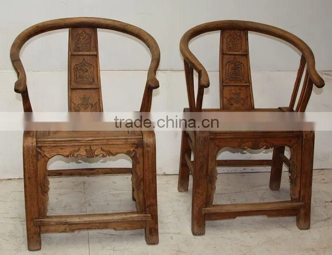 Antique Chinese Ming style Armchair handcarved