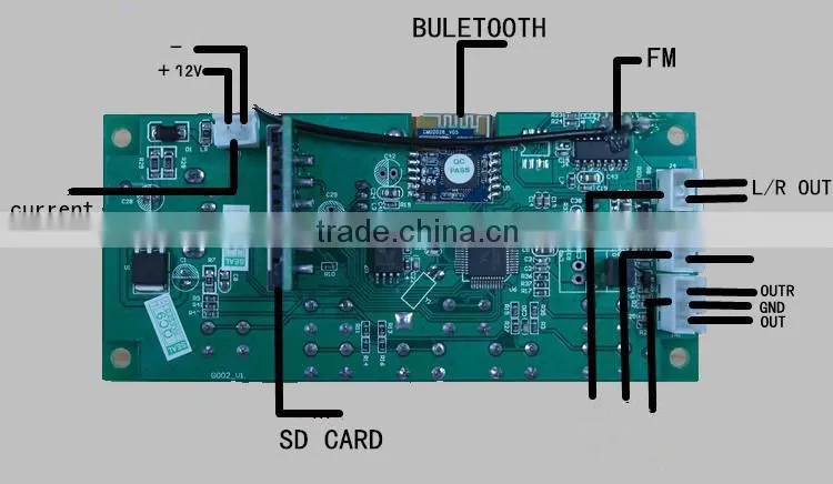 JRHT-G002 jinruihaotao technology buletooth decoder board