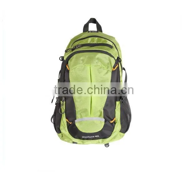 High quality 40 litre camping hiking backpack