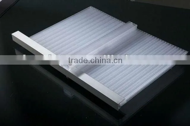 U profile PC hollow sheet